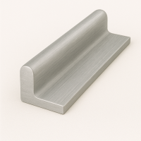 Дюралевый полособульб 2,5х13х40 мм Д16М симметричный