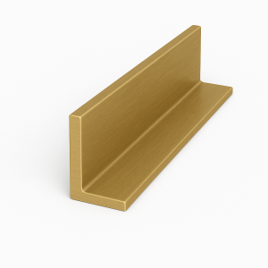 Латунный профиль Г-образный 20 мм Л63 в наличии в Калининграде