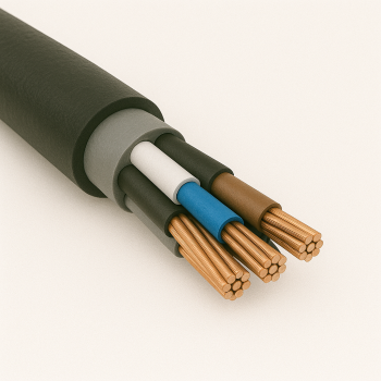 Кабель контрольный алюминиевый АКВБбШв 7х4 изолированный круглый в наличии в Калининграде