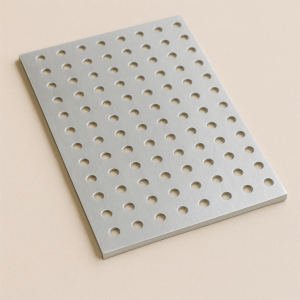 Алюминиевый перфорированный лист Rv 5х8х1,5 мм АМГ3Н2 в наличии в Калининграде
