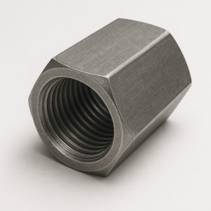 Гайка соединительная без покрытия 08Х15Н24В4ТР М12 мм DIN 6334 в наличии в Калининграде