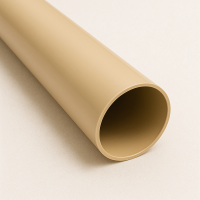 Труба водосточная ПВХ круглая 25х500 мм ГОСТ Р 59647-2021