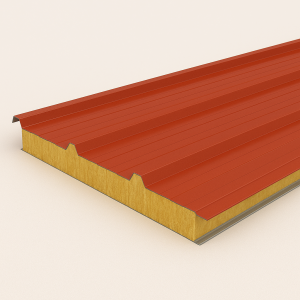 Кровельная сэндвич-панель МВ 100х1000(1000) мм лиственно-зелёная в наличии в Калининграде