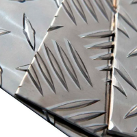 Лист нержавеющий рифленый квинтет 0.8х1250х2500 мм 10Х17Н13М2Т