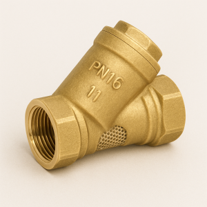 Латунный фильтр сетчатый резьбовой ДУ 32 РУ 25 ГОСТ 15527-2004 в наличии в Калининграде