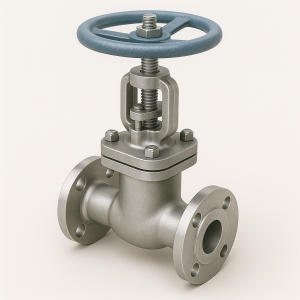 Задвижка нержавеющая фланцевая Ду 80 Ру 16 в наличии в Калининграде