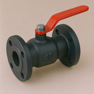 Чугунный кран шаровой проходной фланцевый ДУ 65 РУ 16 ГОСТ 9702-87 в наличии в Калининграде