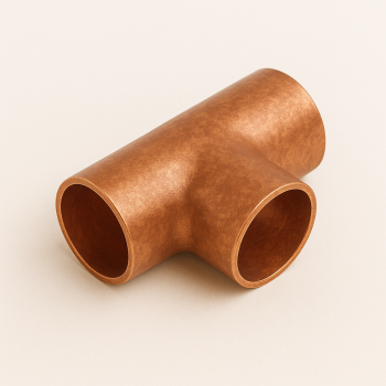 Тройник медный для высокотемпературной пайки 12 мм М2р ГОСТ 32590-2013 в наличии в Калининграде