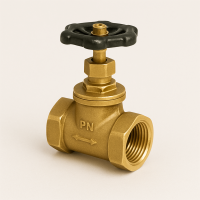 Клапан обратный латунный муфтовый ДУ 32