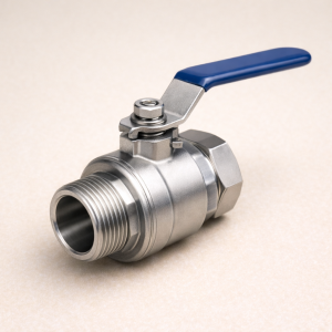 Кран шаровой 3-ходовой AISI 316L 1/2" ВР/ВР/ВР в наличии в Калининграде