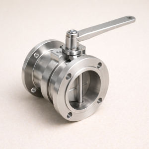 Заслонка проходная ВР/ВР с пневмоприводом воздух-пружина AISI 304 DN 100 в наличии в Калининграде