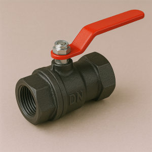 Чугунный кран шаровой проходной муфтовый ДУ 80 РУ 16 ГОСТ 9702-87 в наличии в Калининграде