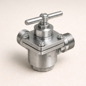 Кран пробковый 3-х ходовой ВР/ВР/ВР AISI 316L DN 25 в наличии в Калининграде