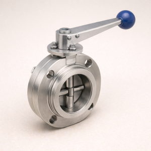 Клапан Бабочка S-S AISI 304 DN 15 (19х1,5) в наличии в Калининграде