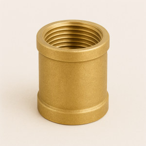 Муфта латунная переходная резьбовая 20х15 мм 3/4х1/2 ГОСТ 32590-2013 в наличии в Калининграде