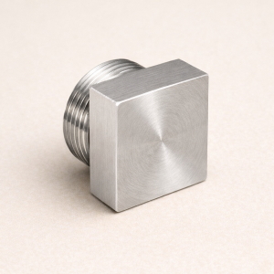 Заглушка квадратная AISI 304 2 1/2" НР в наличии в Калининграде